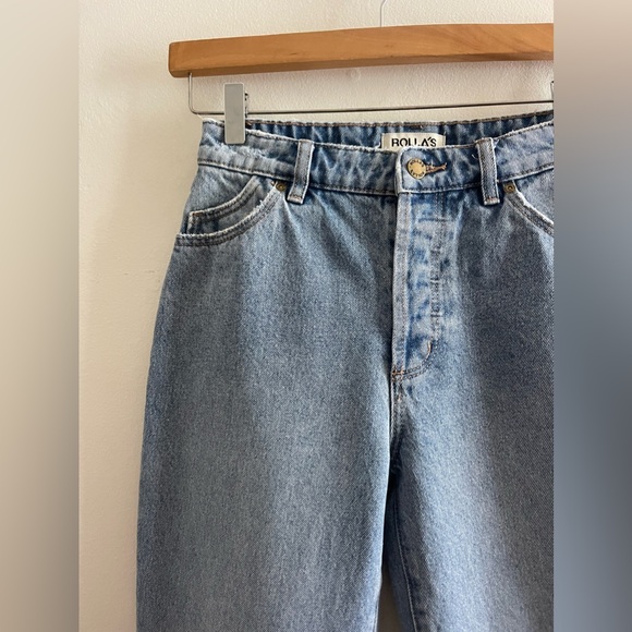 ROLLA’S Size 24 Classic Straight High Rise Regular Fit Denim Jeans - Picture 7 of 16